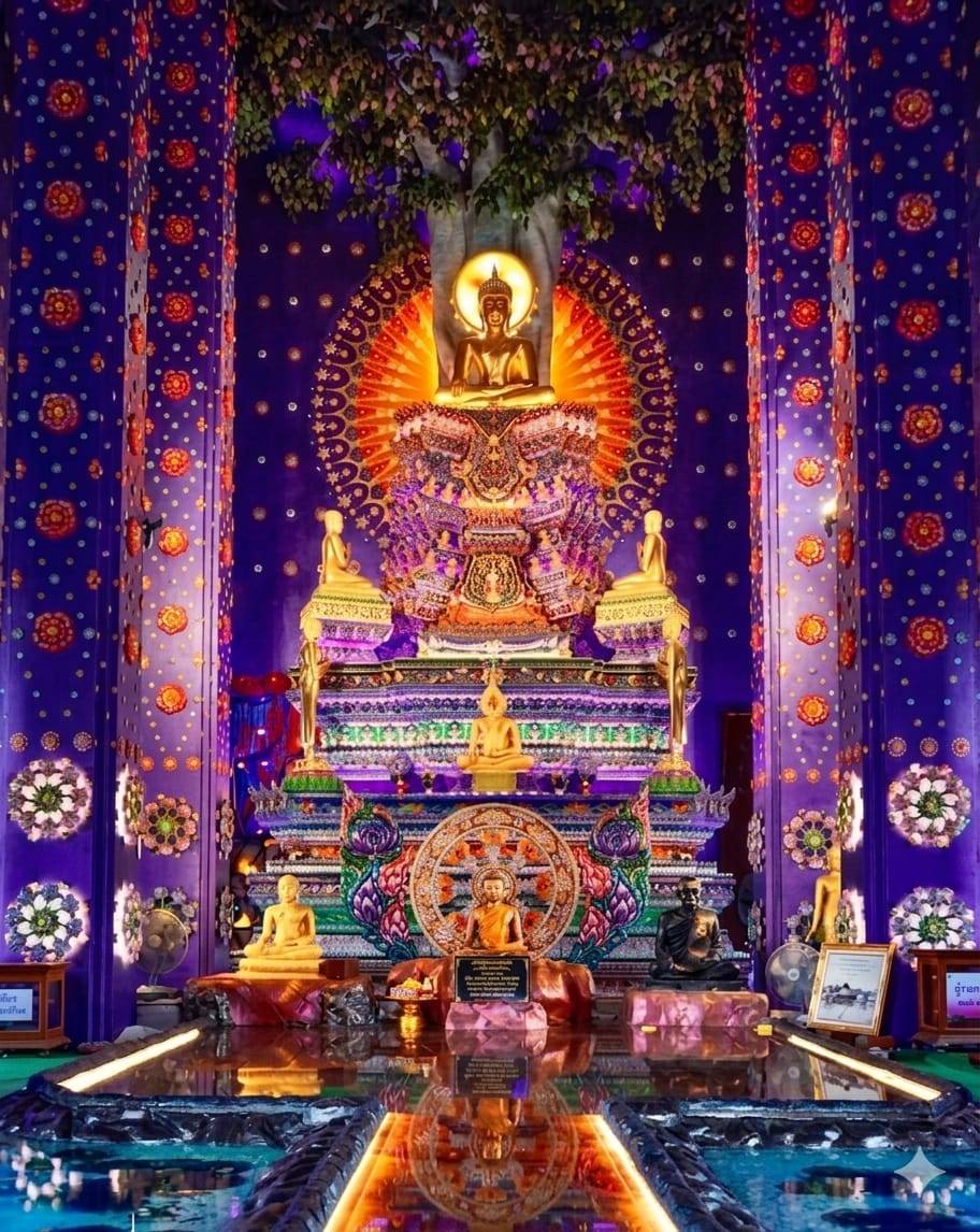 (團號 : AWI-01) - 百萬魯士財神爺爺祈福+打卡大城3D佛寺冰棒+夢幻紫廟一天團