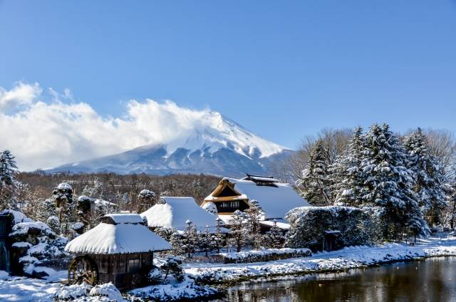 〖冬日限定→4人成行〗富士山河口湖煙花大會※滑雪溫泉2天團【忍野八海◎淺間神社◎日川時計店◎天神山滑雪場◎御殿場FACTORY OUTLET購物】KTF-02	★東京出發